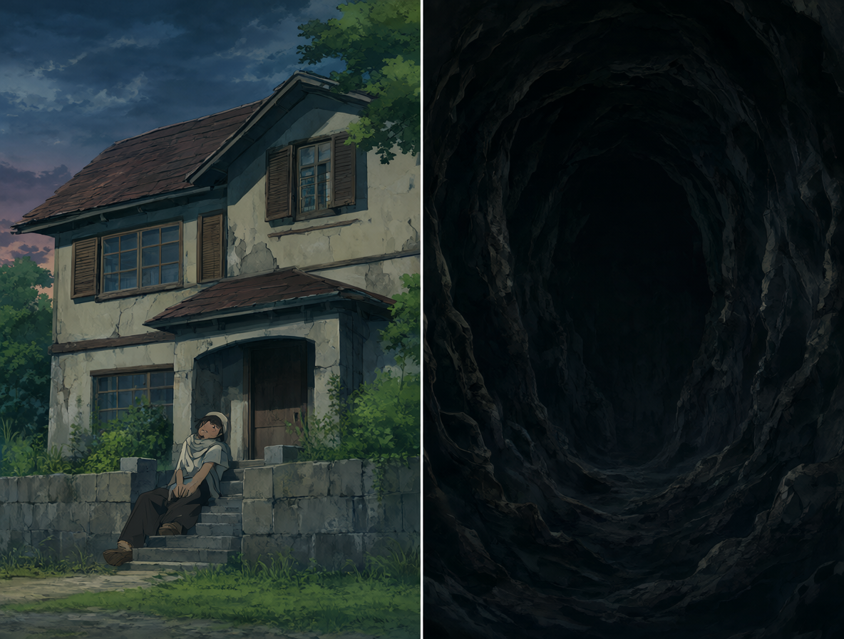 Comparación visual de revelaciones ocultas en anime