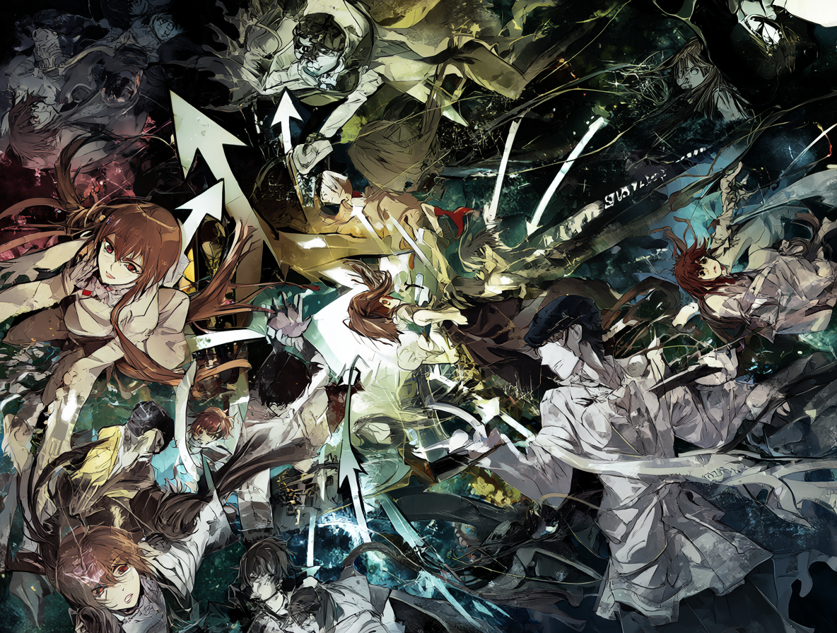 Mapa visual del orden de visionado alternativo de Steins;Gate y Oreimo