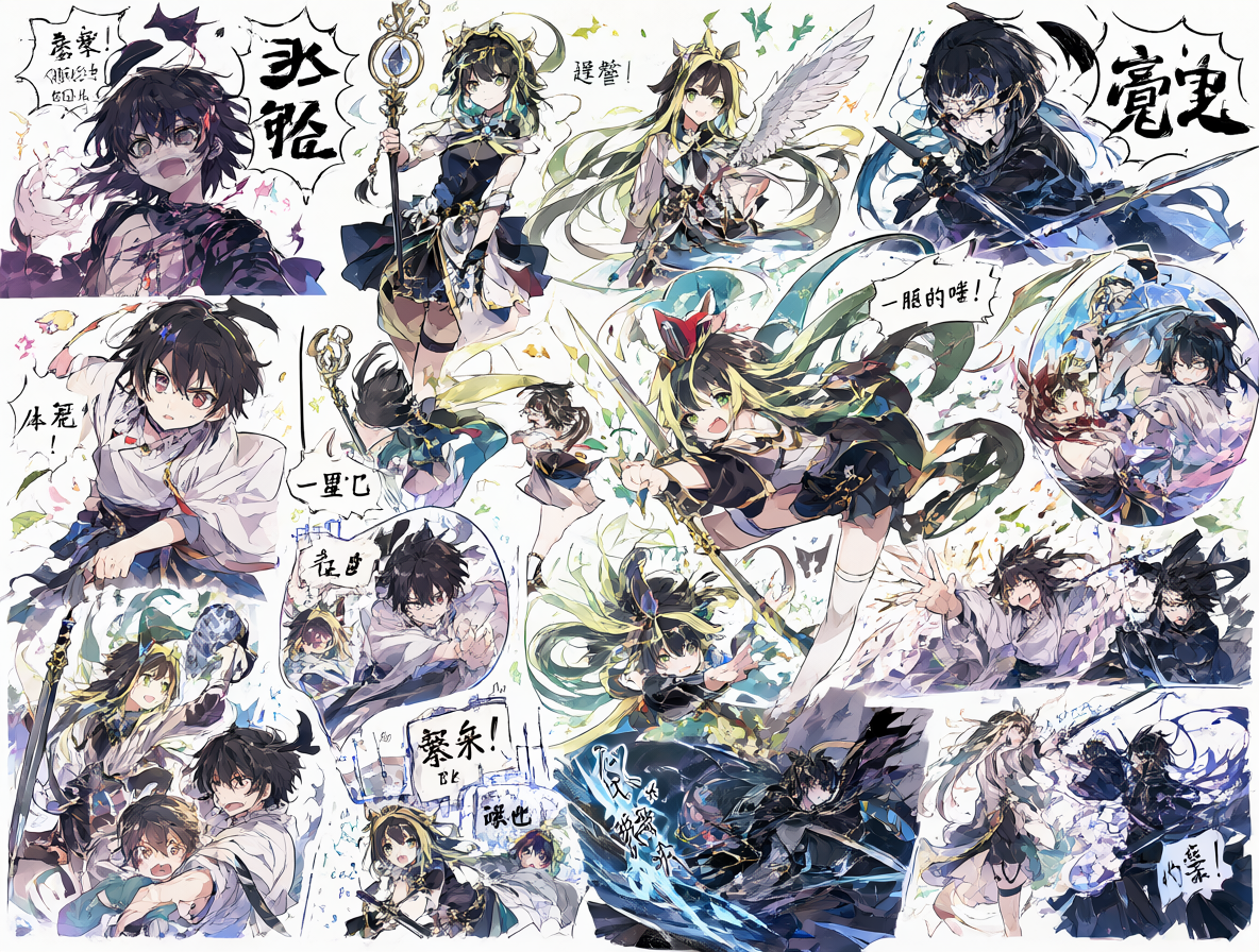 Diagrama de formatos de anime