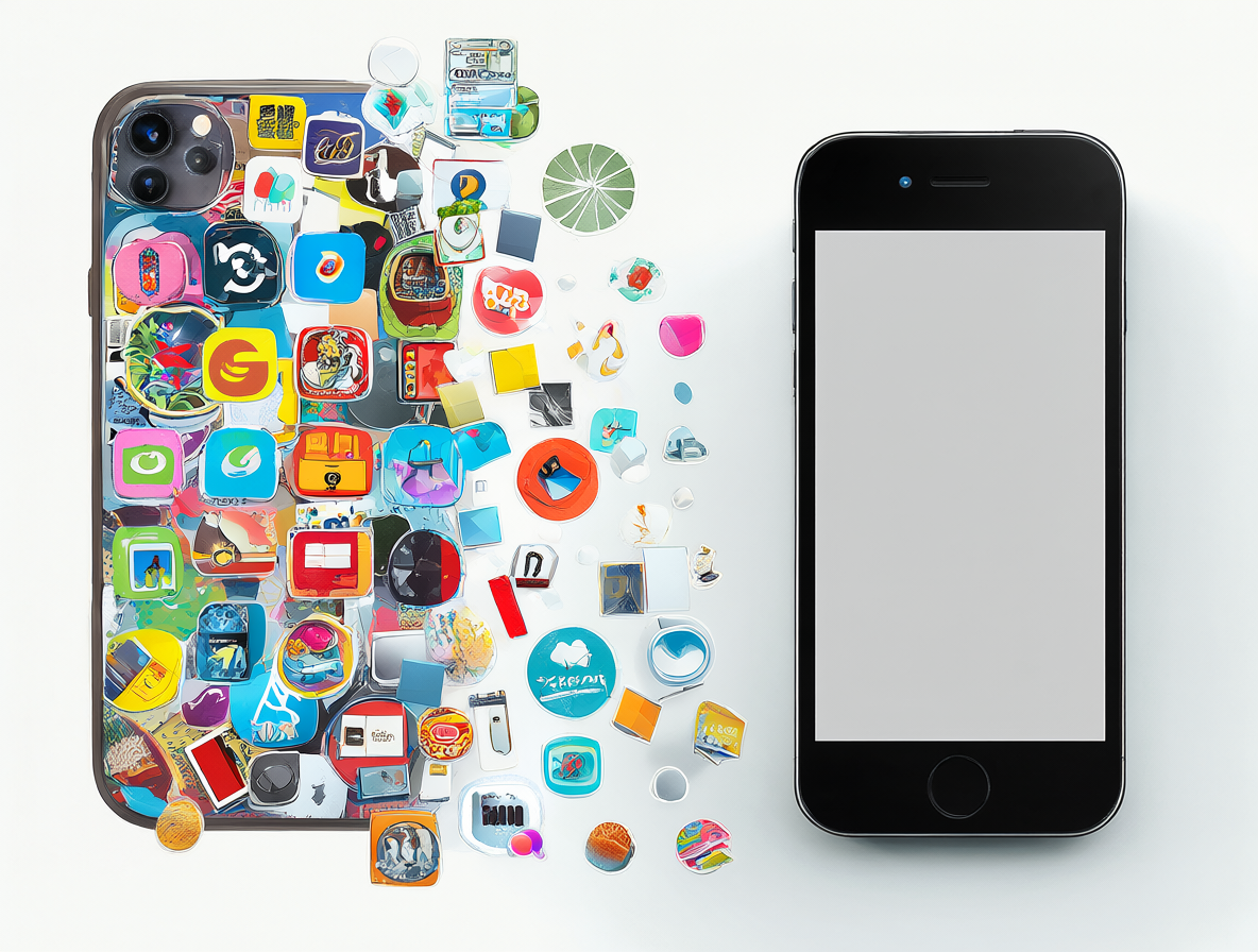 Smartphone moderno representando la pérdida de identidad en los tonos personalizados