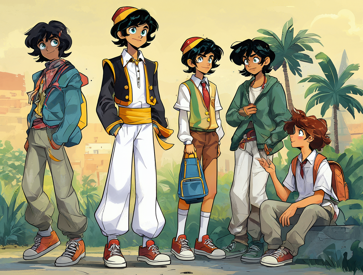 Retrato de Aladdin