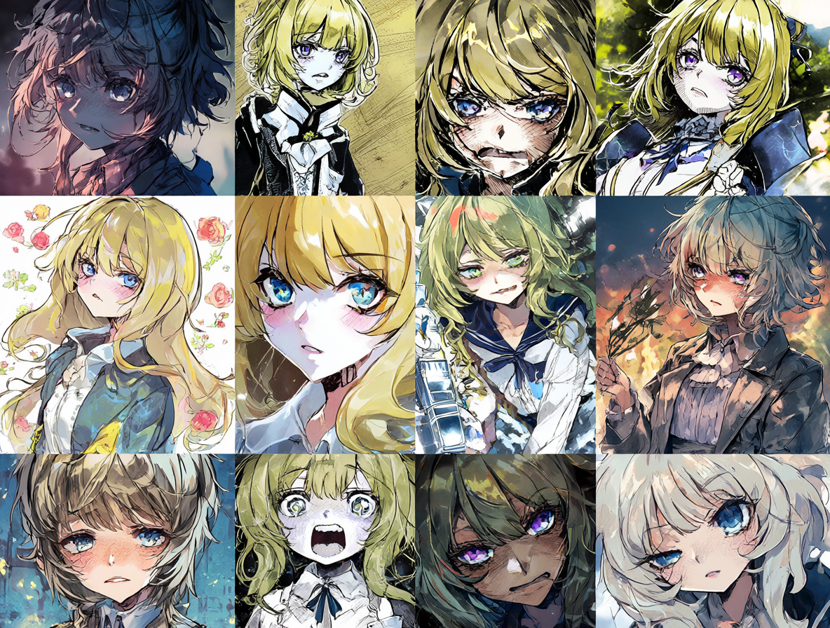 Collage de personajes del anime O Maidens in Your Savage Season
