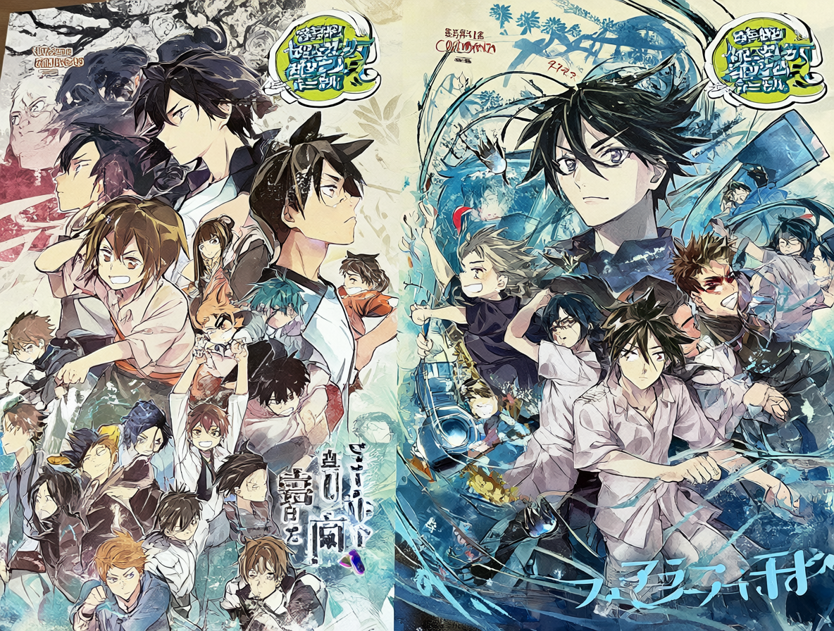 Colección de los mangas actuales con potencial para el horario familiar