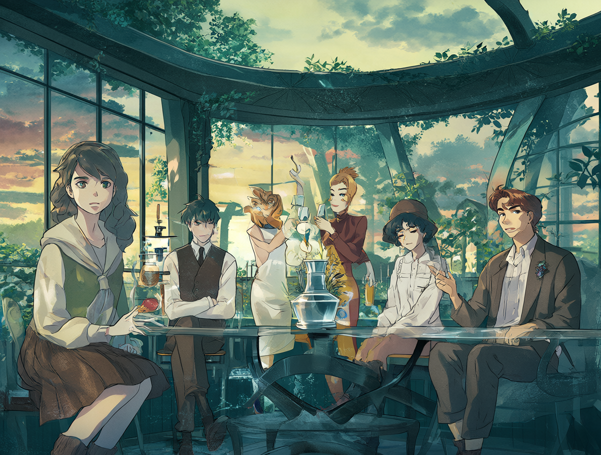 Póster promocional de la serie Anne with an E