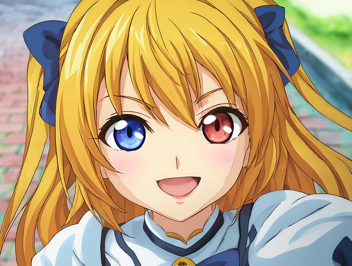 Portrait of Aya Hirano as Rona Elmo.