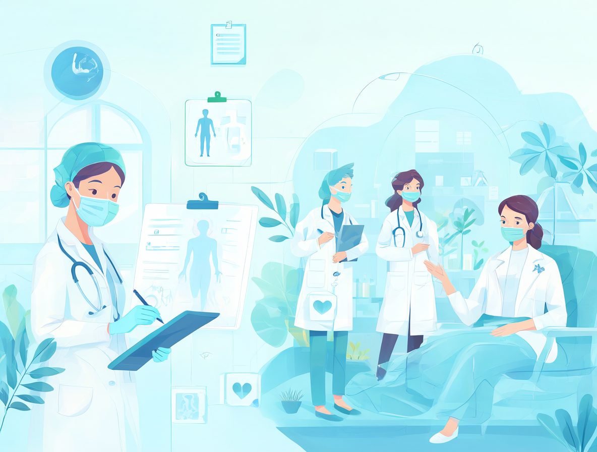 Centro de salud representando la acreditación del CESFAM