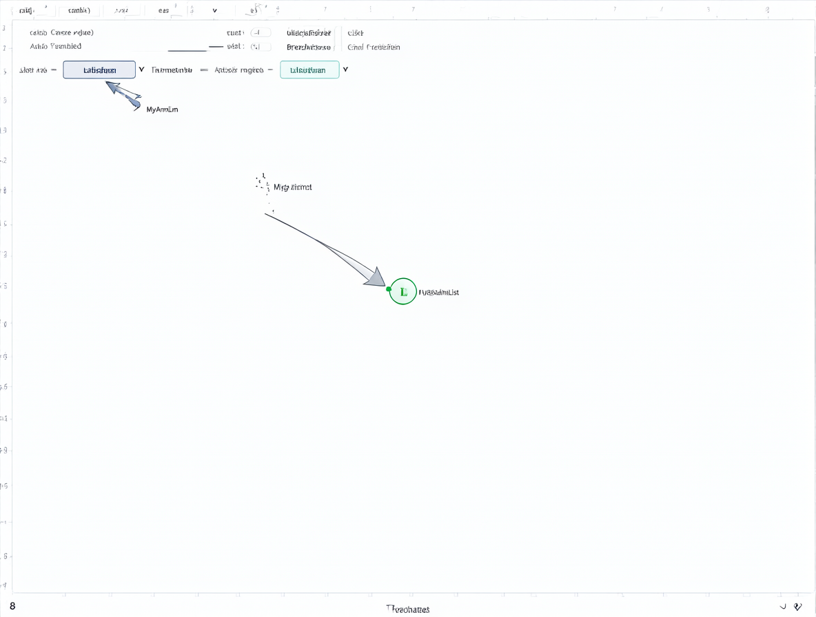 Captura de pantalla de Excel mostrando una celda con una fórmula y flechas indicando cómo se genera un hipervínculo verde a MyAnimeList cuando la búsqueda es exitosa.