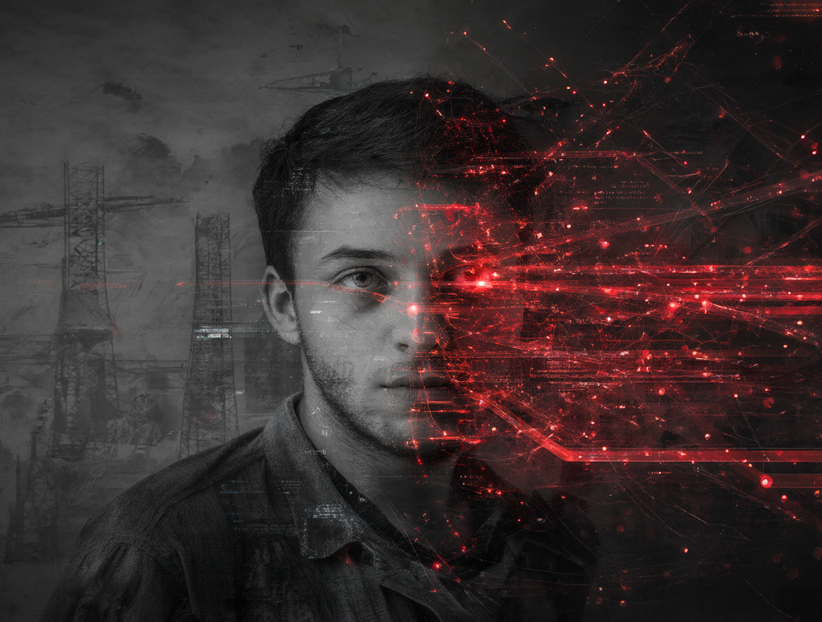 Confrontación visual entre realidad física y espacio digital