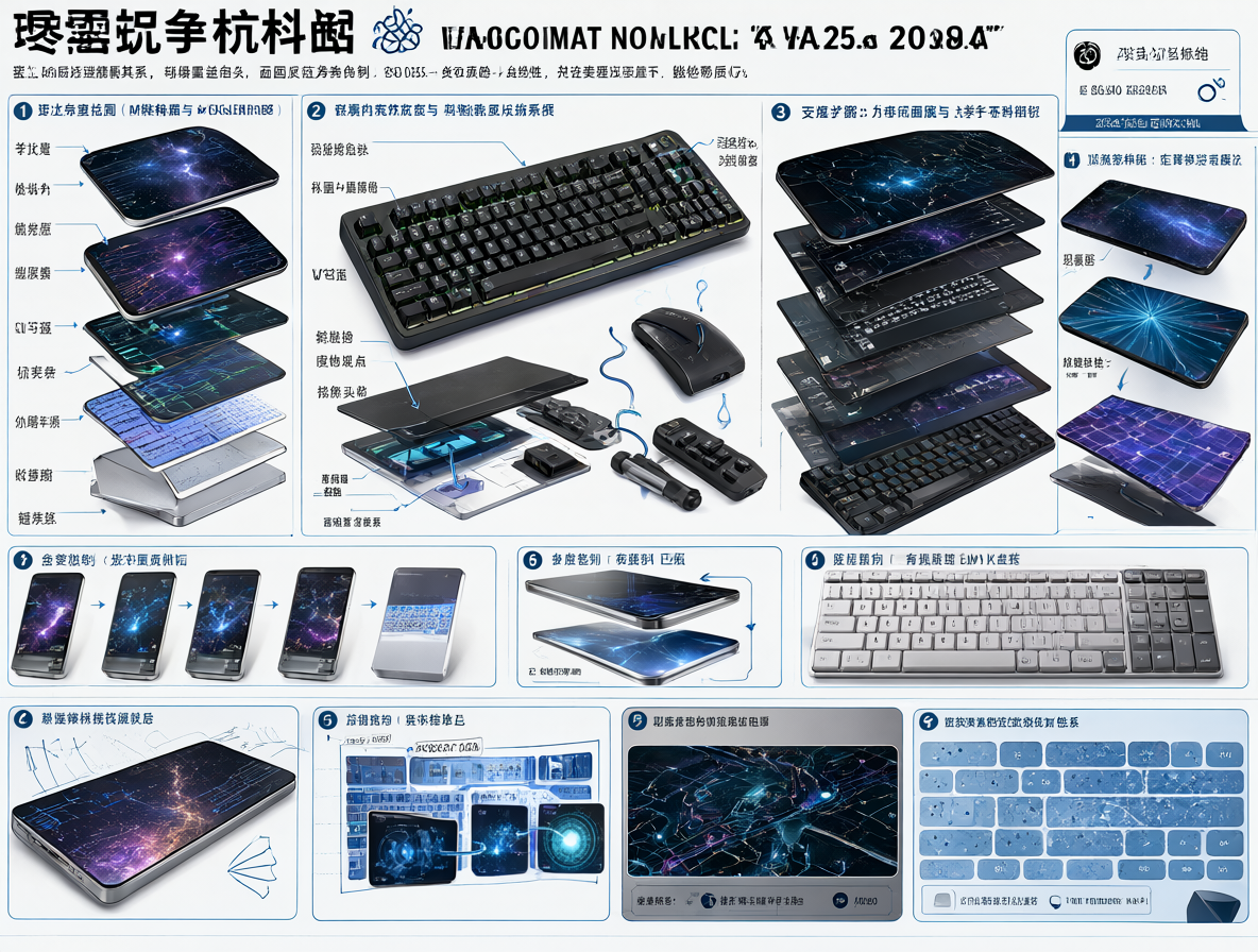 Diagrama comparativo entre teclados ergonómicos antiguos y modernos