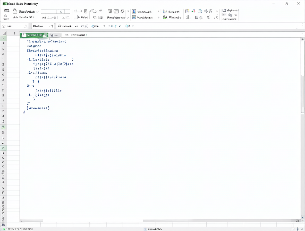 Captura de pantalla del programa Microsoft Excel mostrando una hoja de cálculo y la ventana del editor de código Visual Basic abierta sobre ella.
