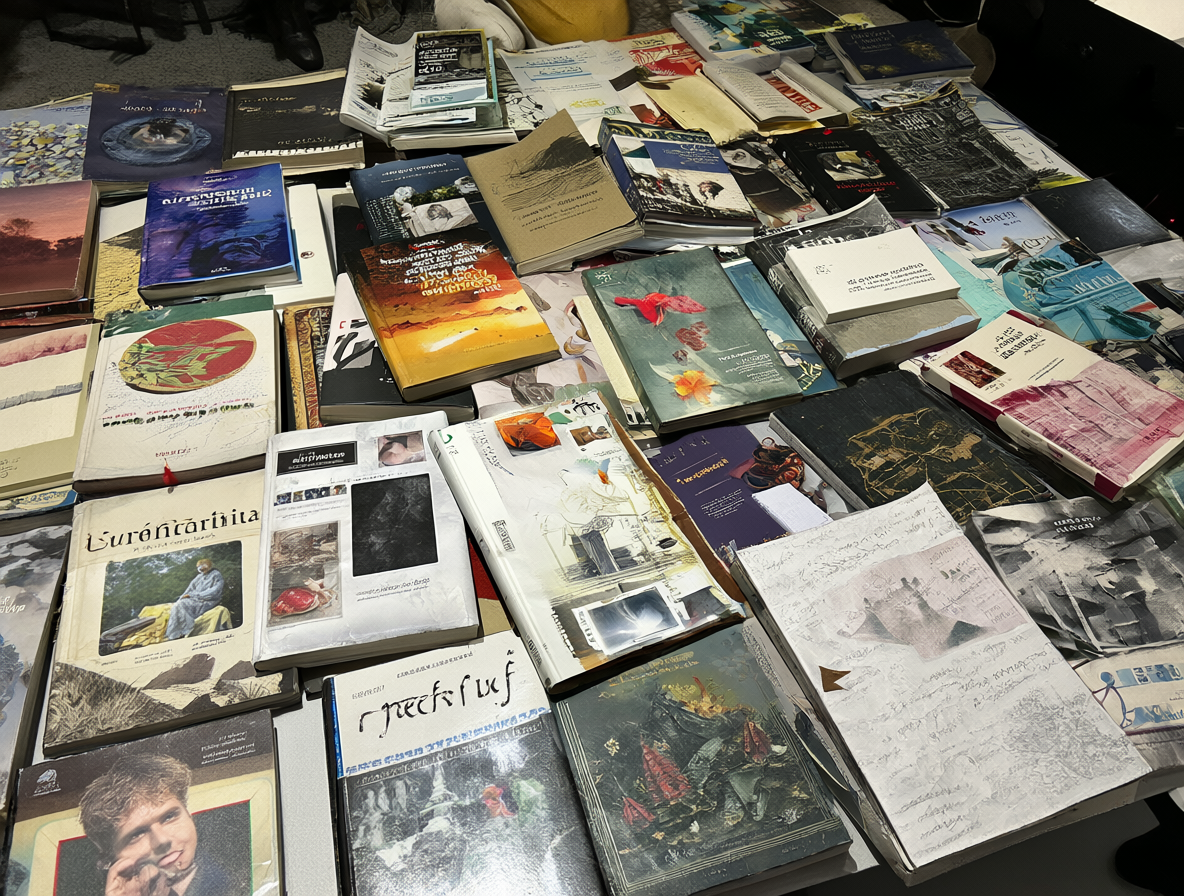 Libros y manuscritos de Jacobo Grinberg