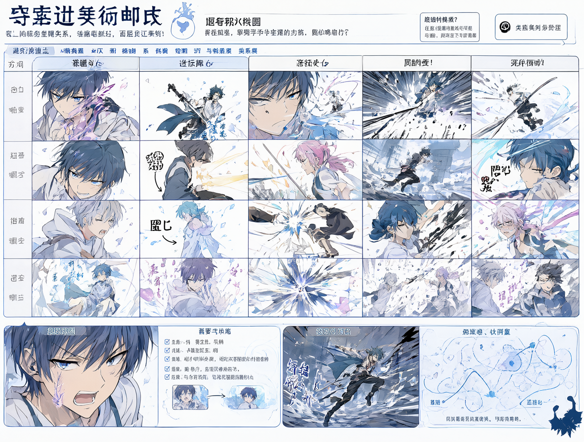 Gráfico conceptual de una base de datos de anime con columnas de episodios emitidos por TV versus lanzamientos especiales.