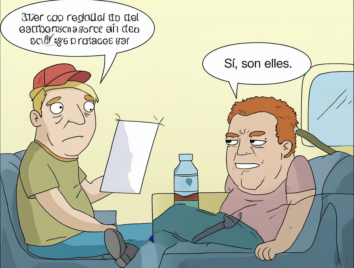 Dale y Hank en un autobús político