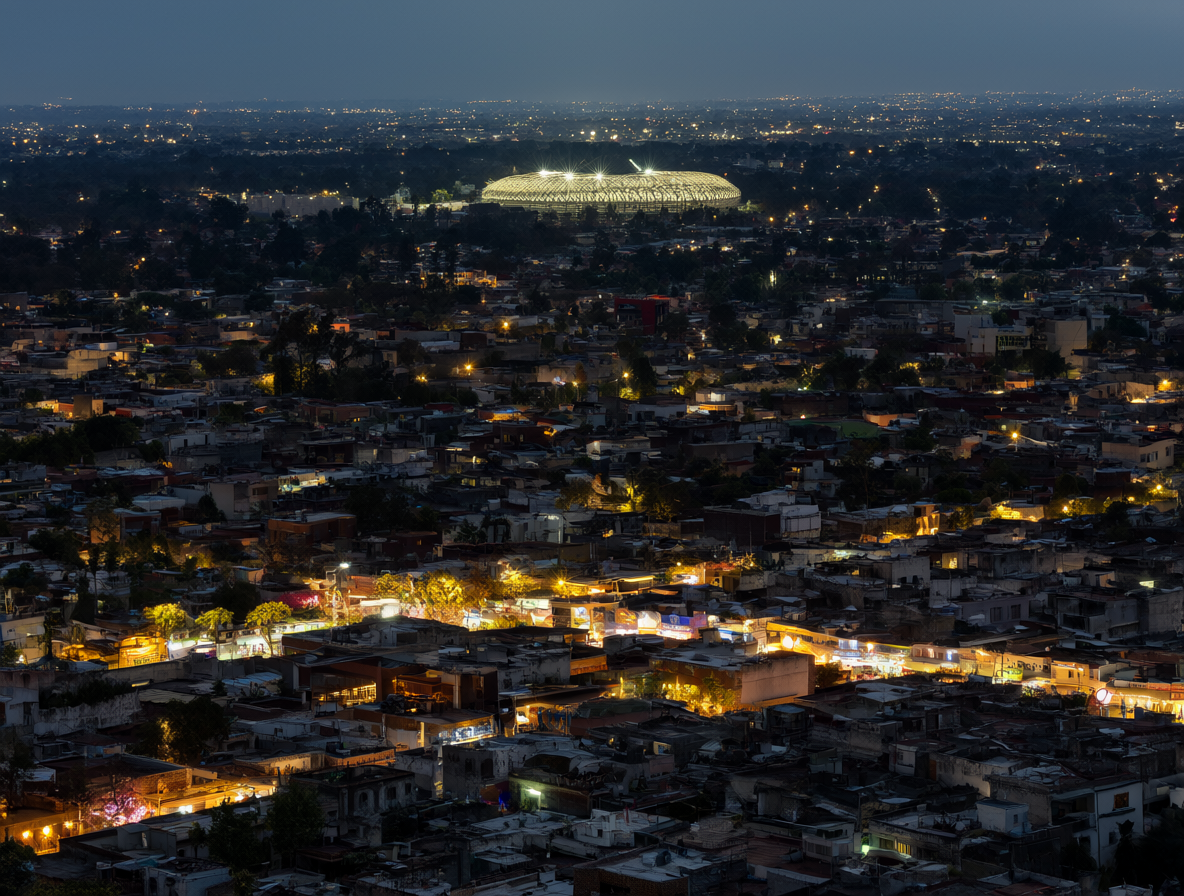 Vista de la zona comercial de La Roma