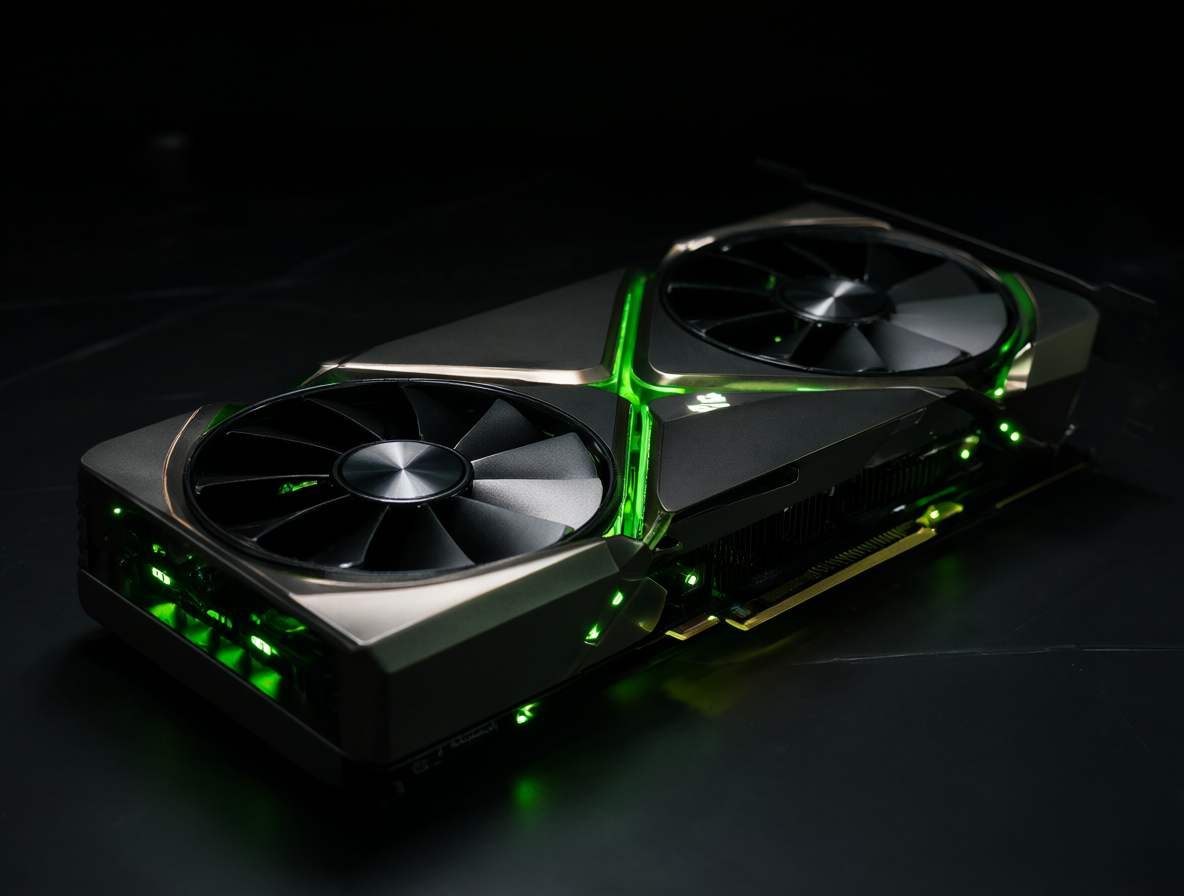 Tarjeta gráfica NVIDIA RTX de gama alta en perfecto estado