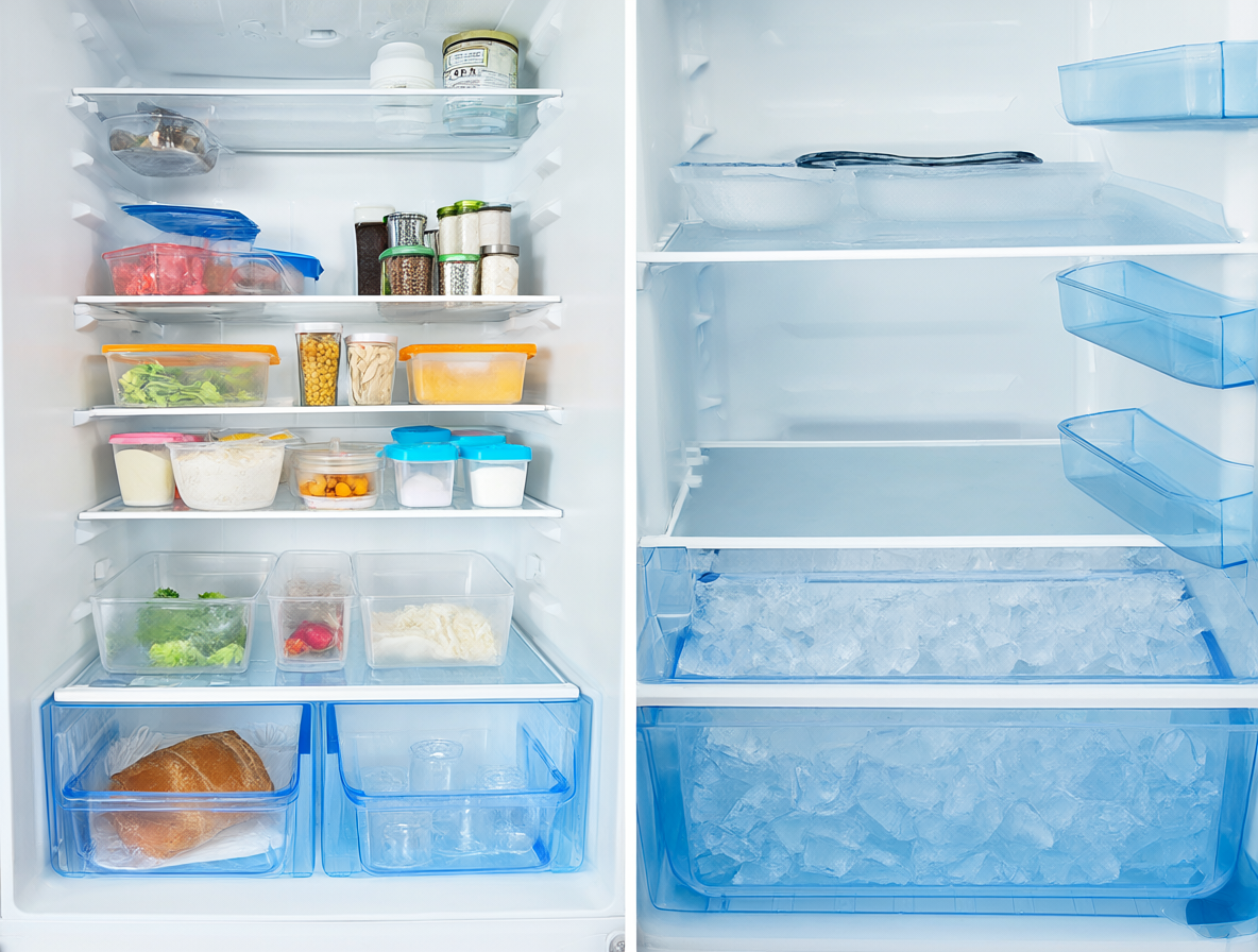 Refrigerador y congelador