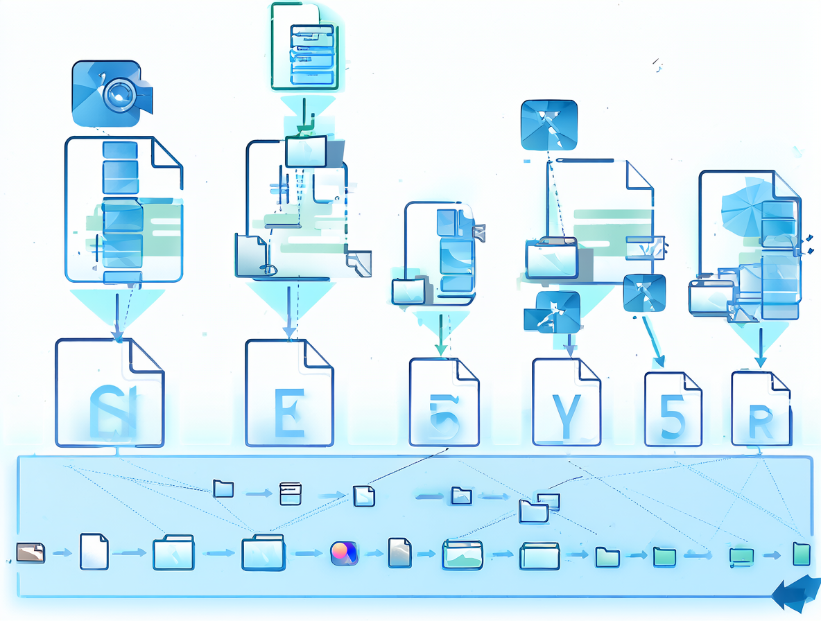 Vista esquemática del sistema de archivos NTFS mostrando el registro USN
