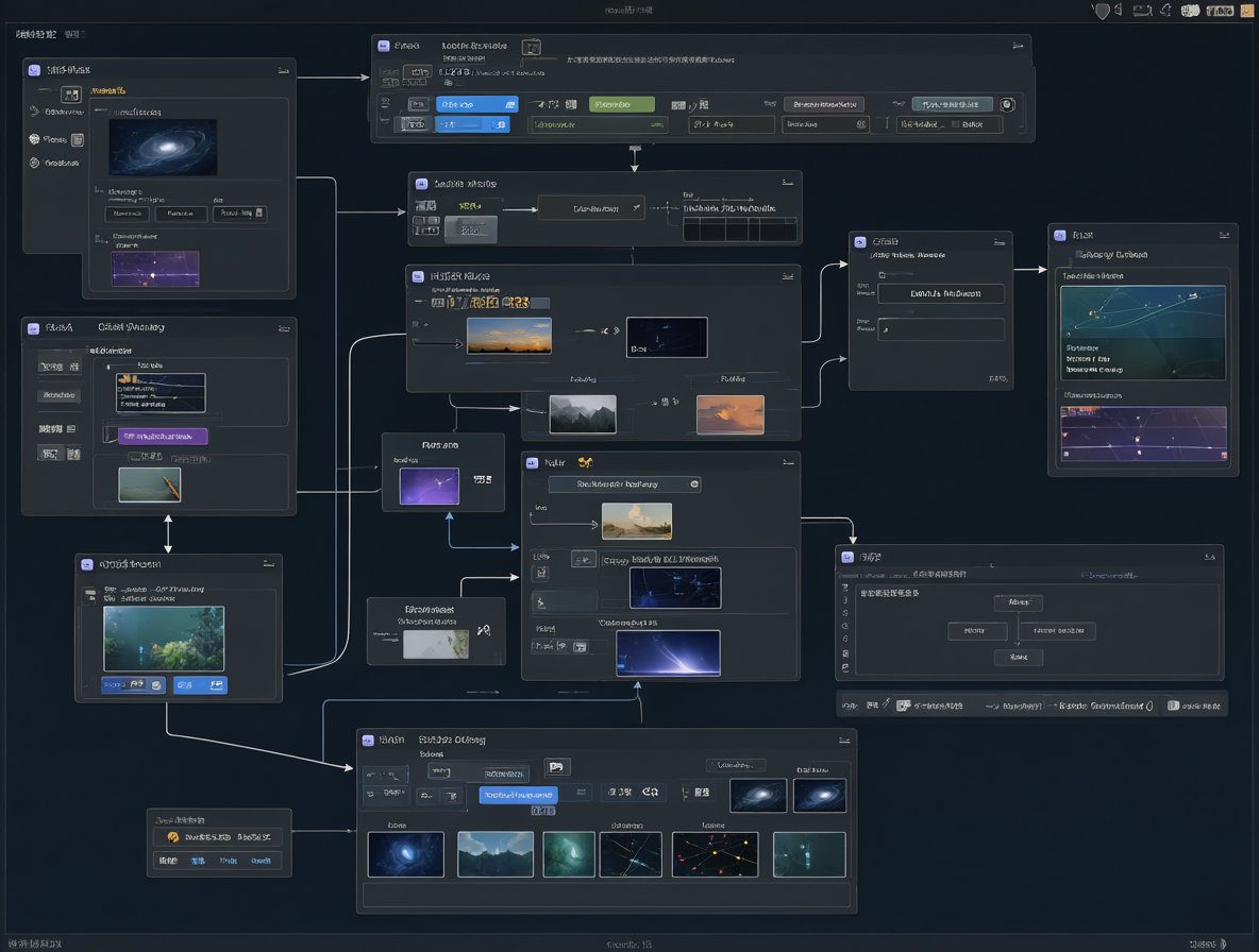 Diagrama del grafo de ComfyUI con los nodos de imagen y el sampler H3 Turbo conectados.