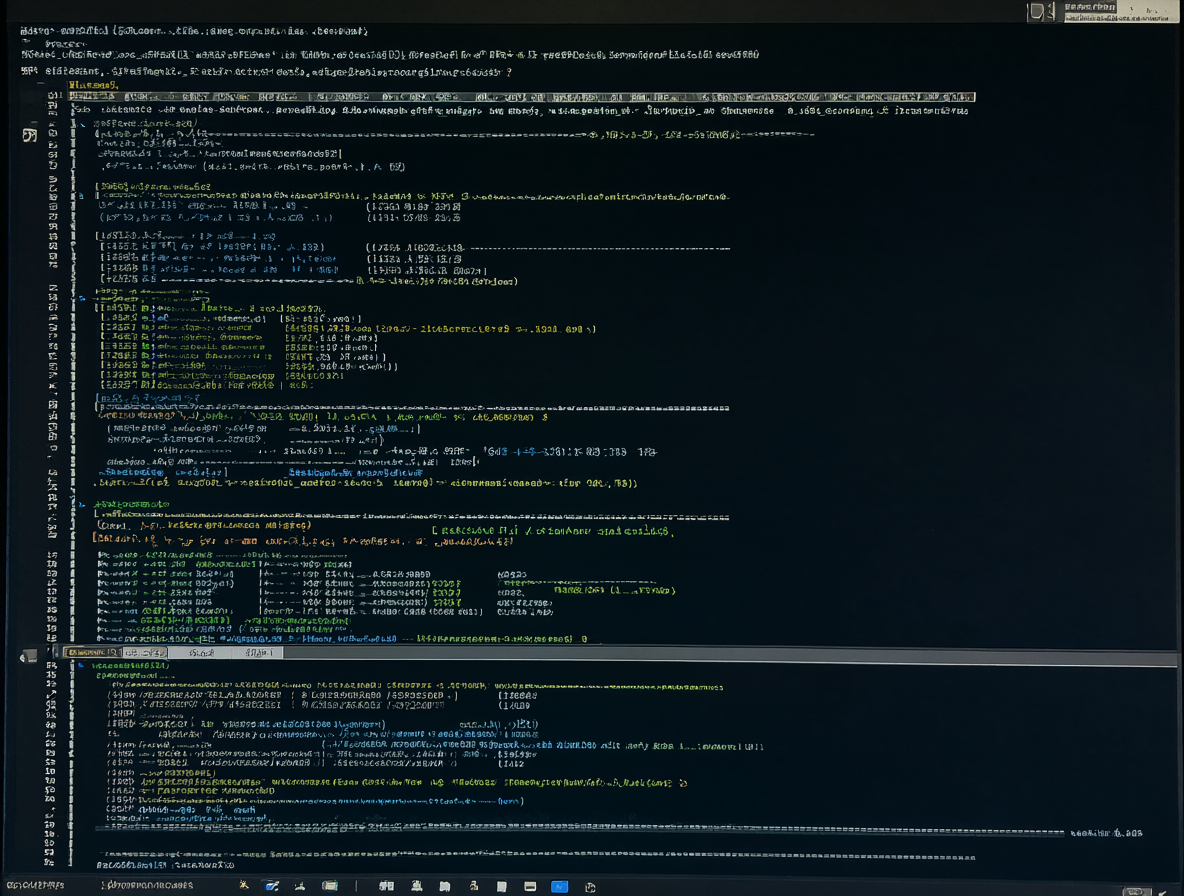 Vista detallada de la terminal ejecutando el comando y la carpeta con los archivos descargados