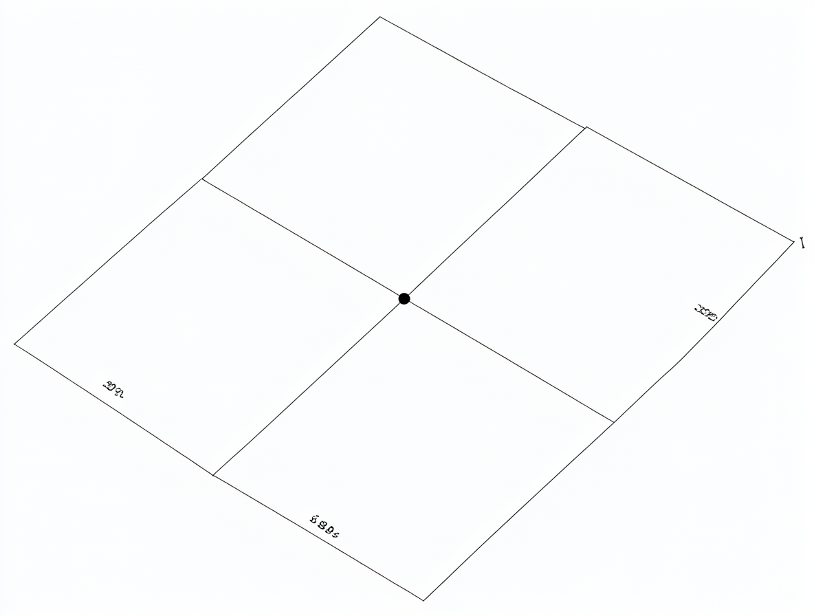 Diagrama de un cubemap desplegado con sus seis caras etiquetadas.