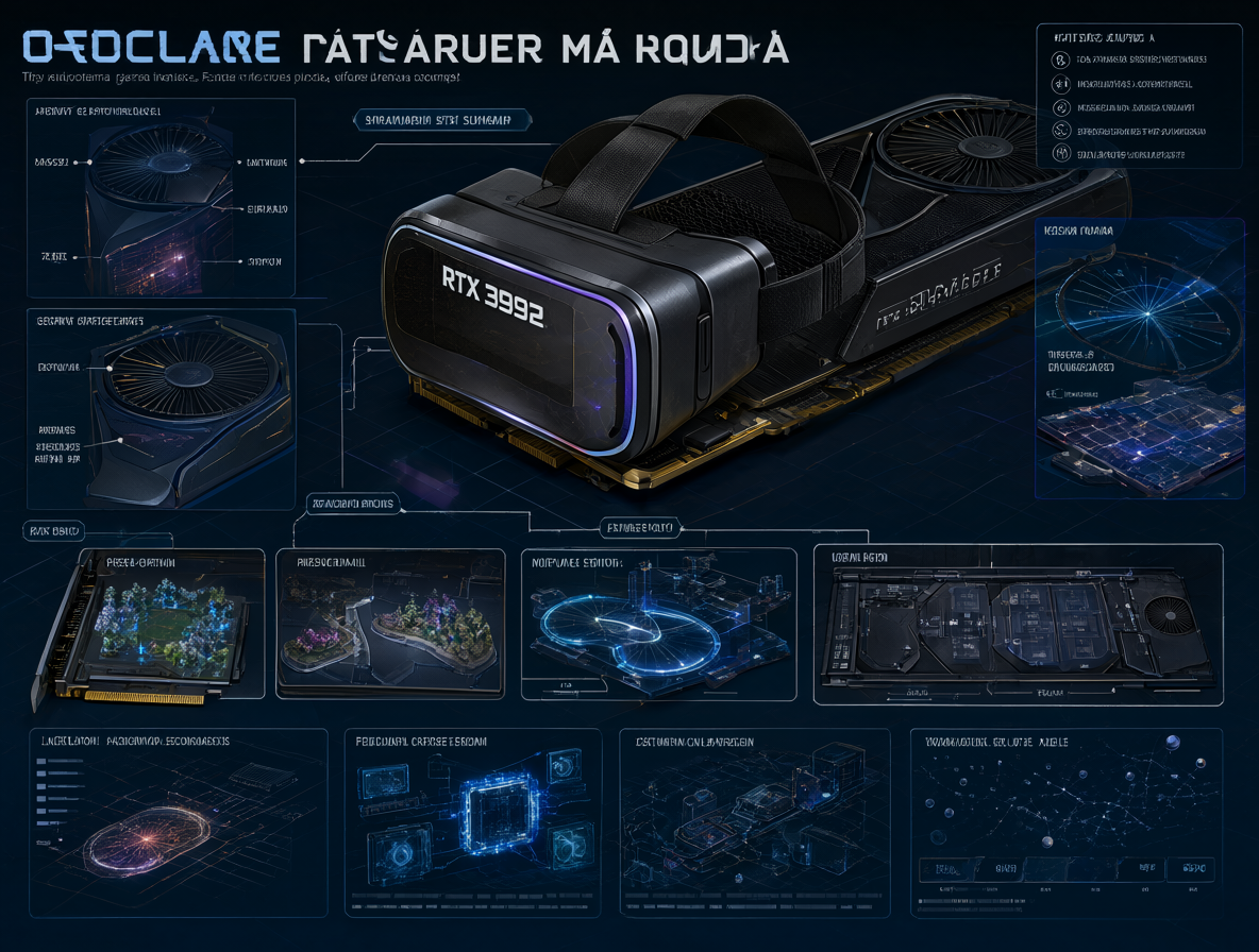 Diagrama jerárquico de factores de consumo de VRAM con una GPU RTX 3090