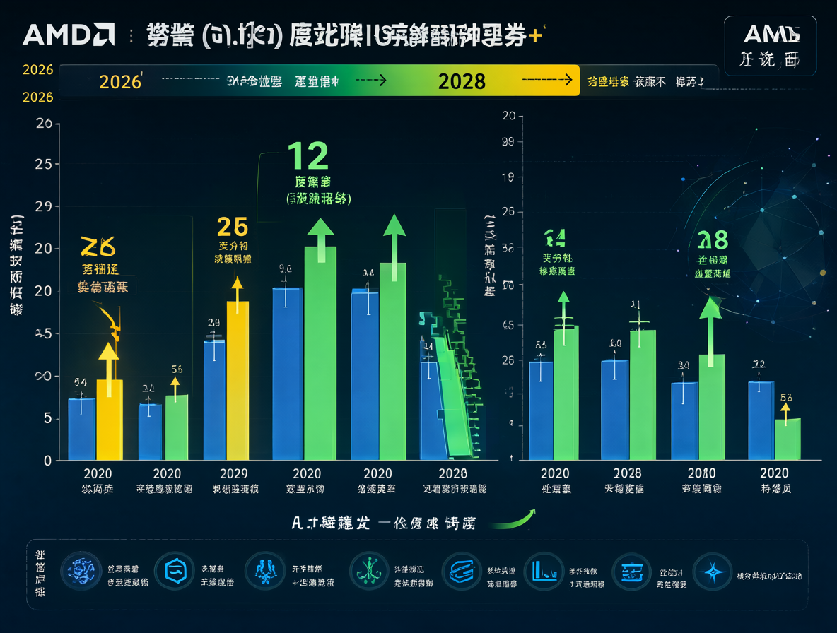 Diagrama visualizando el progreso hacia la madurez de las GPUs de AMD e Intel.