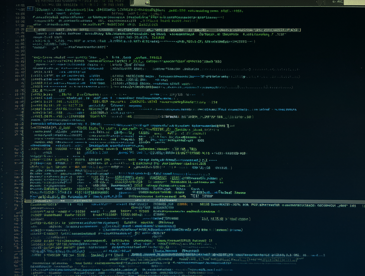 Terminal de computadora mostrando una lista de directorio