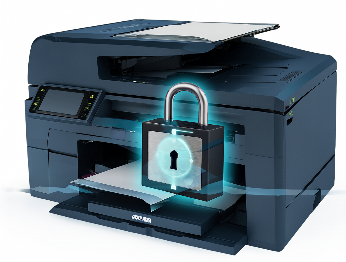 Impresora HP mostrando el bloqueo de cartuchos de terceros mediante firmware.