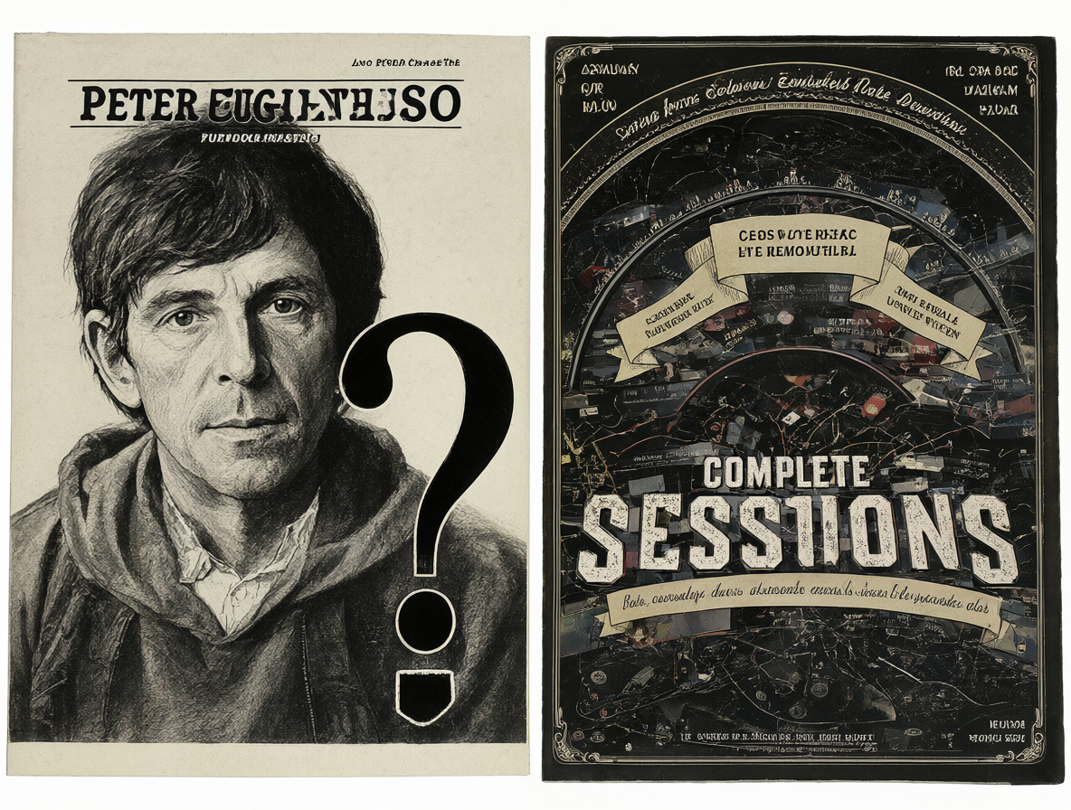 Comparativa visual entre el álbum físico de So y una caja hipotética