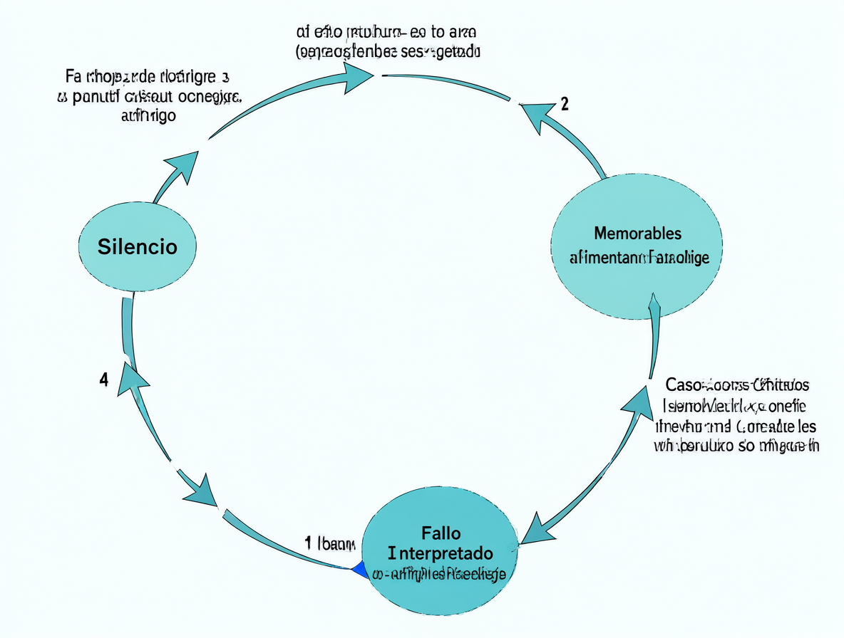 Diagrama mostrando cómo los resultados positivos y negativos afectan la percepción del remitente.
