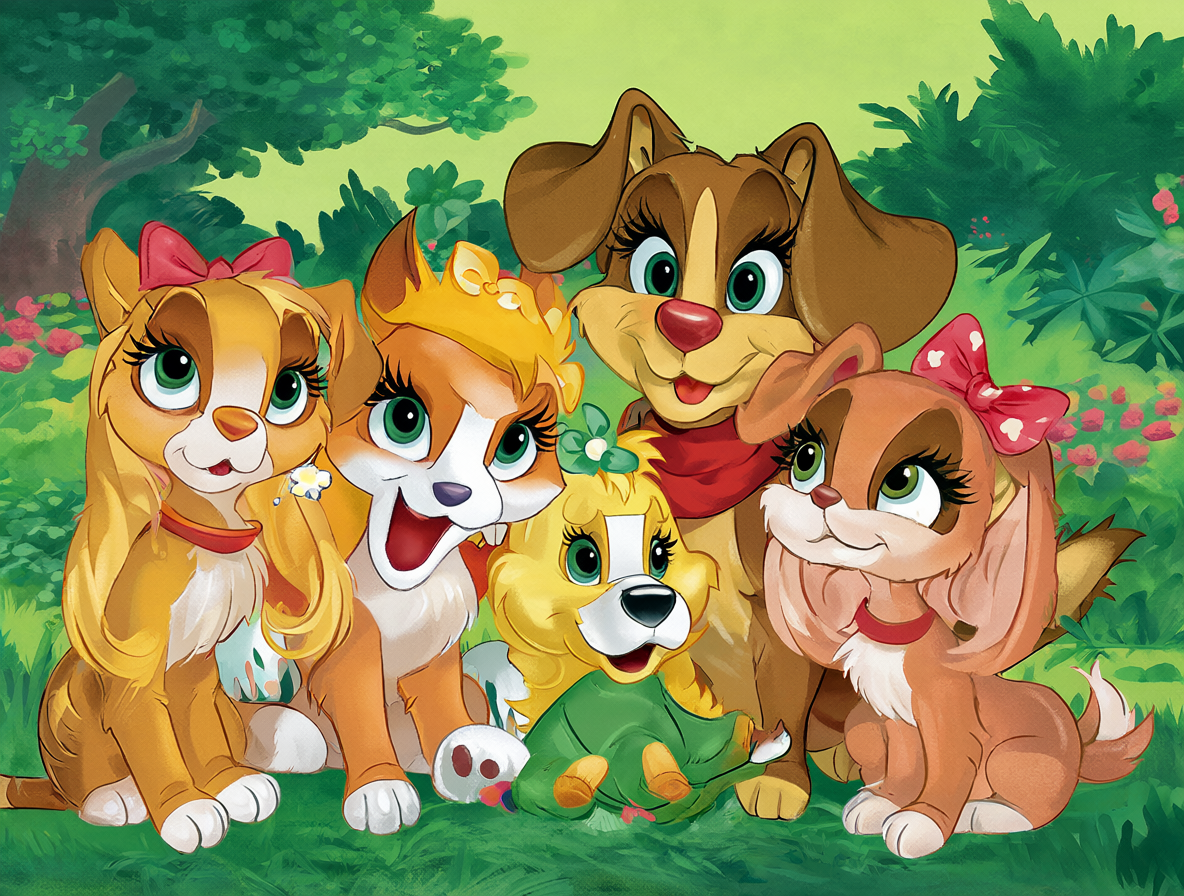 Scamp y las hermanas