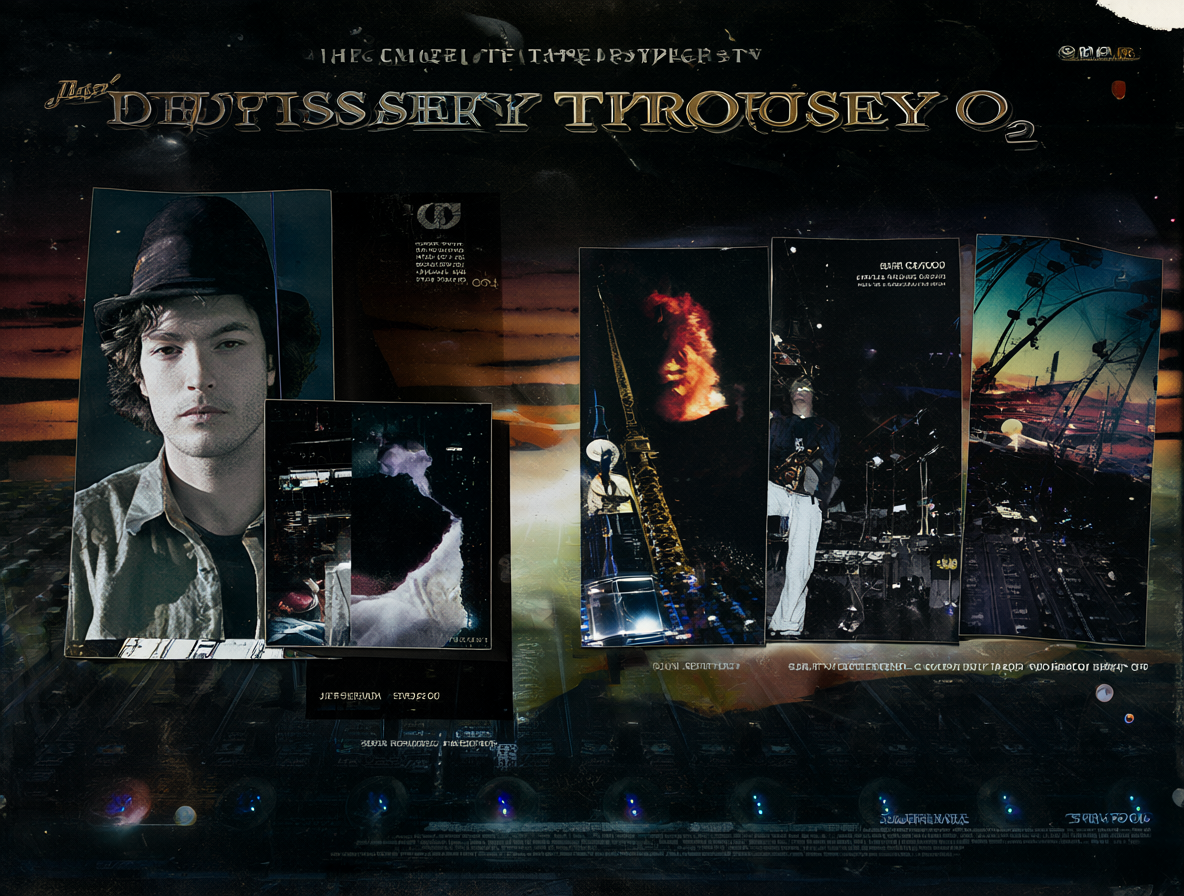 Carátula del álbum Odyssey Through O₂ junto a las versiones extendidas de los remixes.