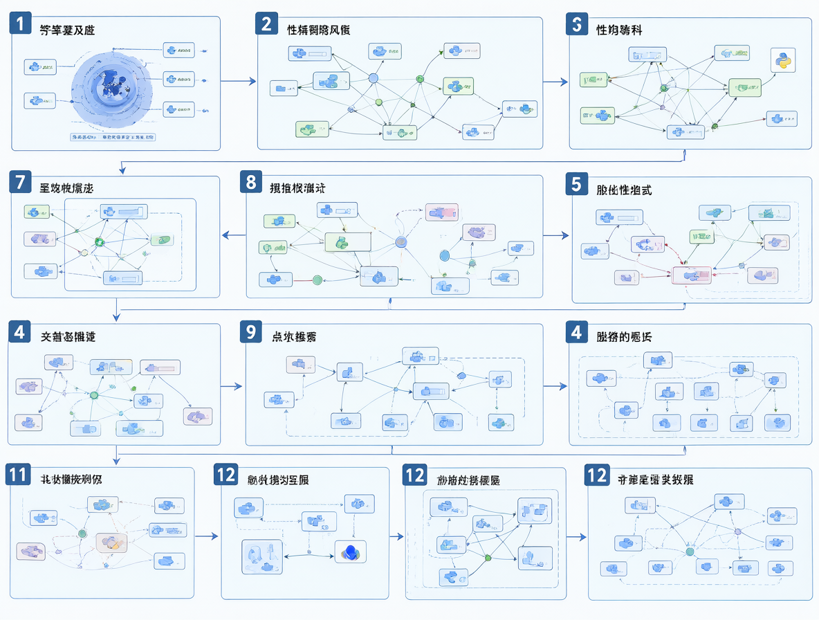 Diagrama de entornos virtuales aislados para diferentes workflows.