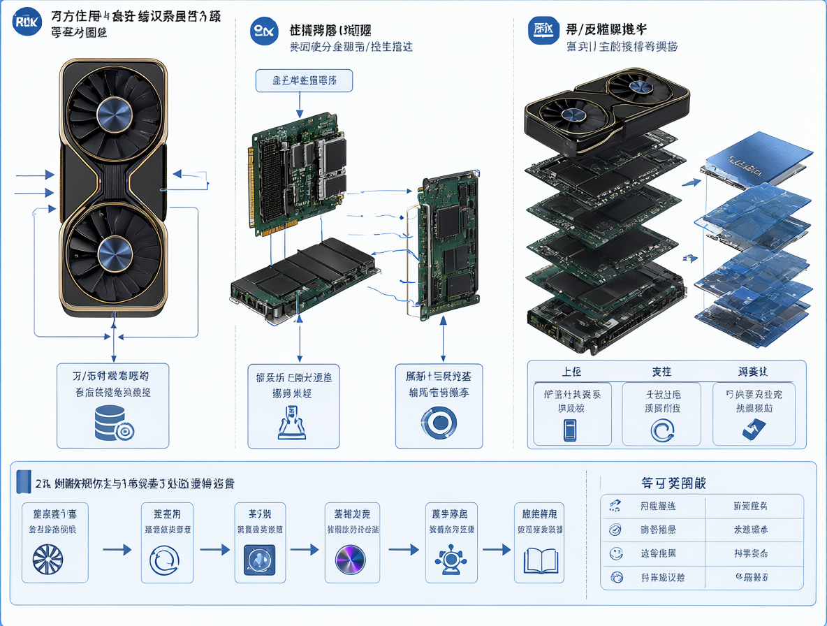 Diagrama técnico de la configuración dual-GPU