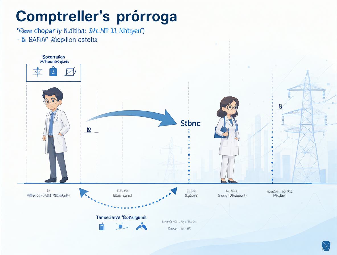 Un diagrama técnico que explica por qué los fines de semana entre permisos consecutivos cuentan como parte del período de descuento.