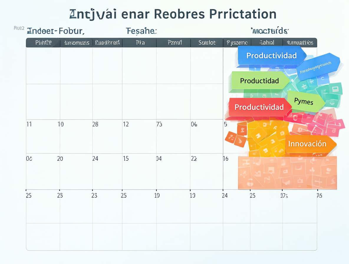 Gráfico conceptual mostrando un calendario con el tercer día destacado.