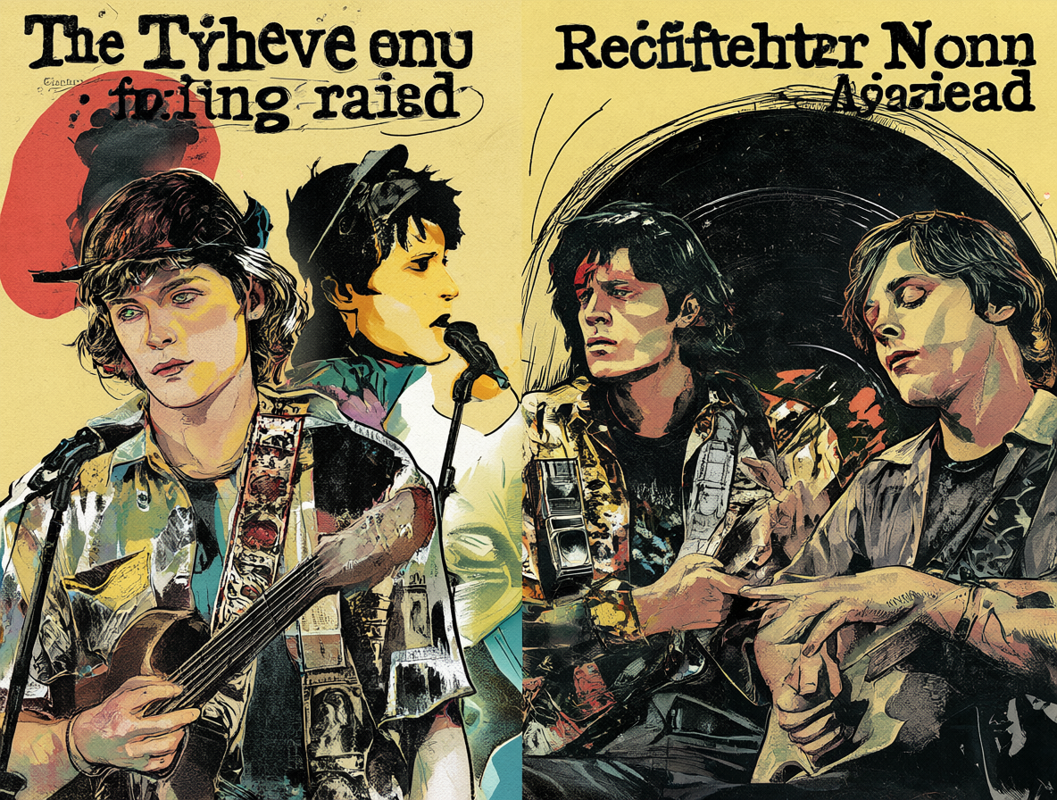 Ilustración de los cambios en los mixes de Rubber Soul a lo largo de los años