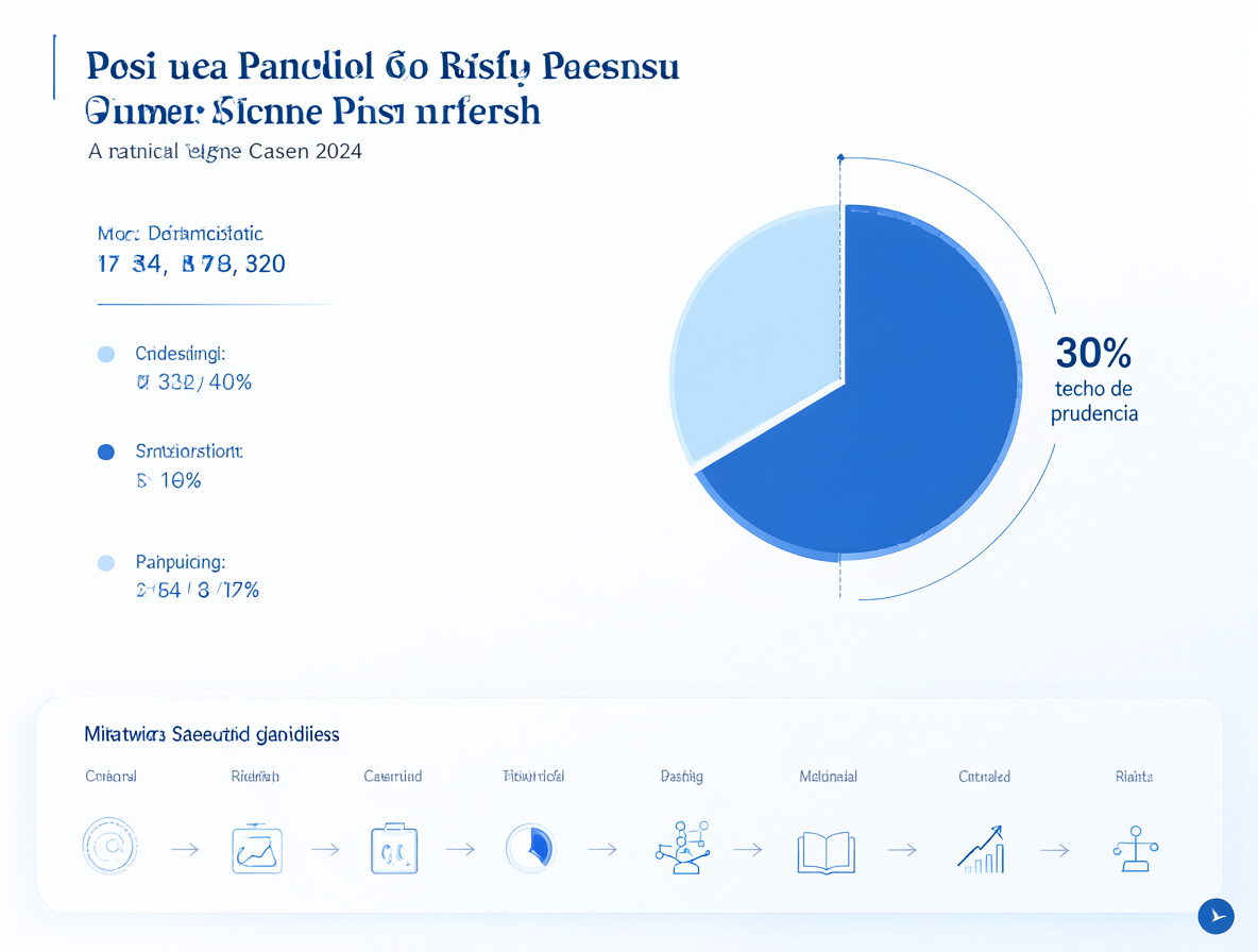 Gráfico circular mostrando la regla del 30% para el arriendo en Chile con datos de Casen 2024.