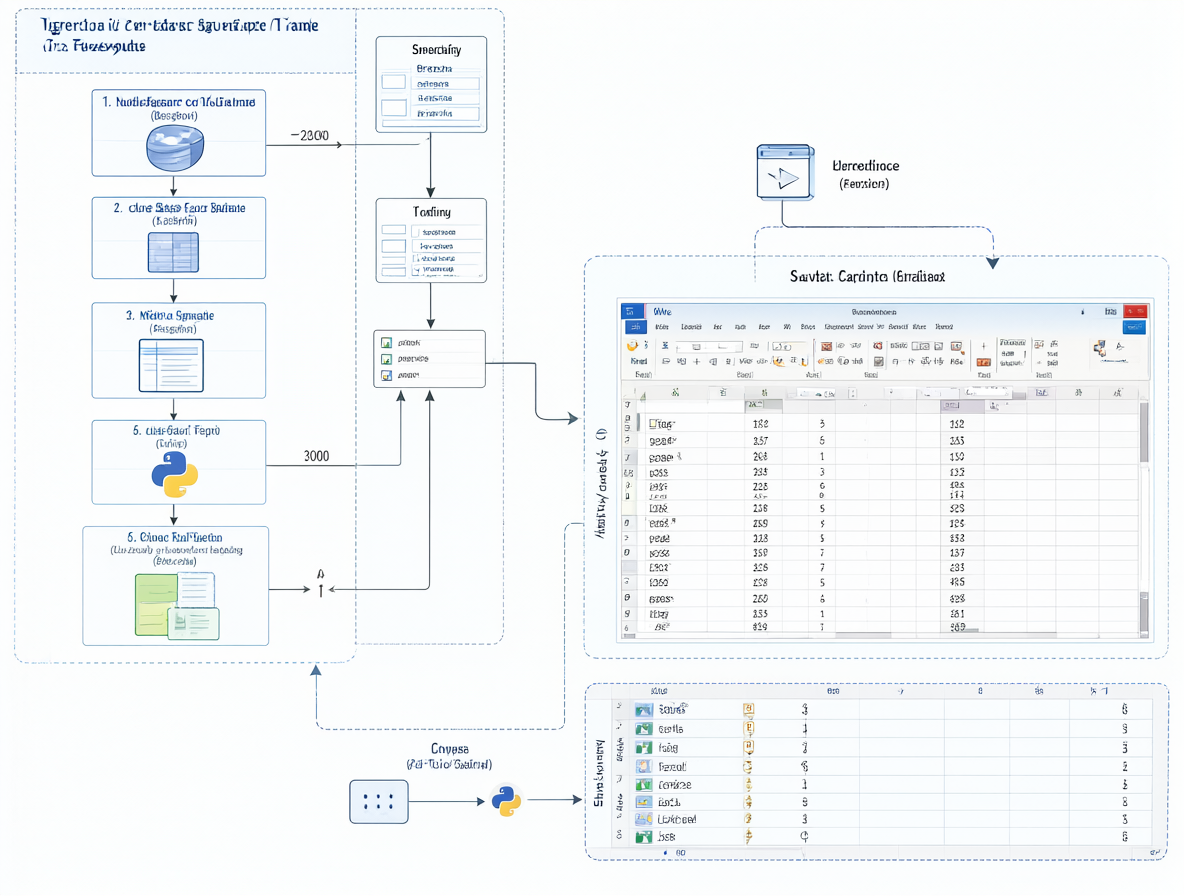 Diagrama del sistema automatizado de envíos masivos