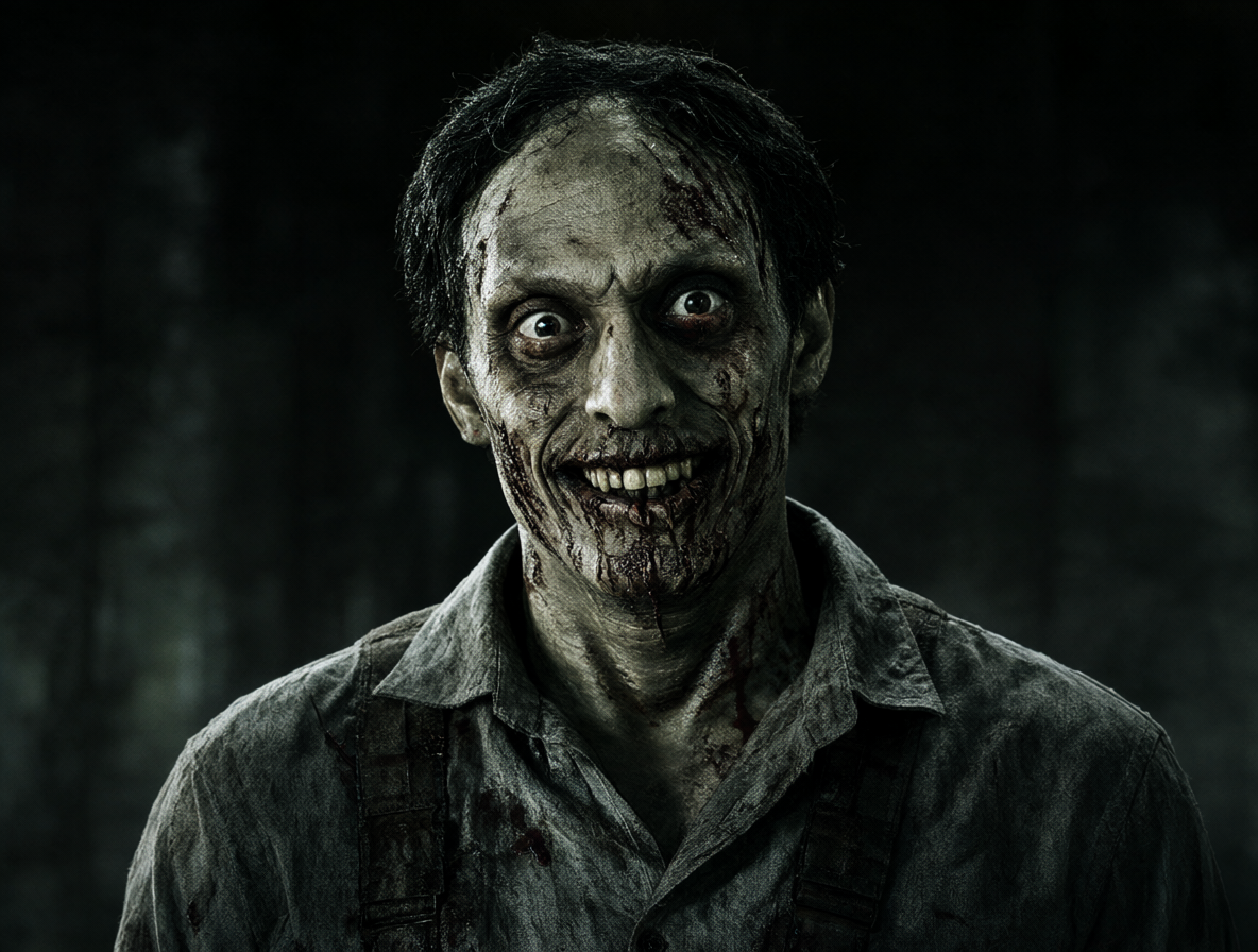 Póster de la película mostrando a Marcus como el nuevo acompañante de Dylan Dog.