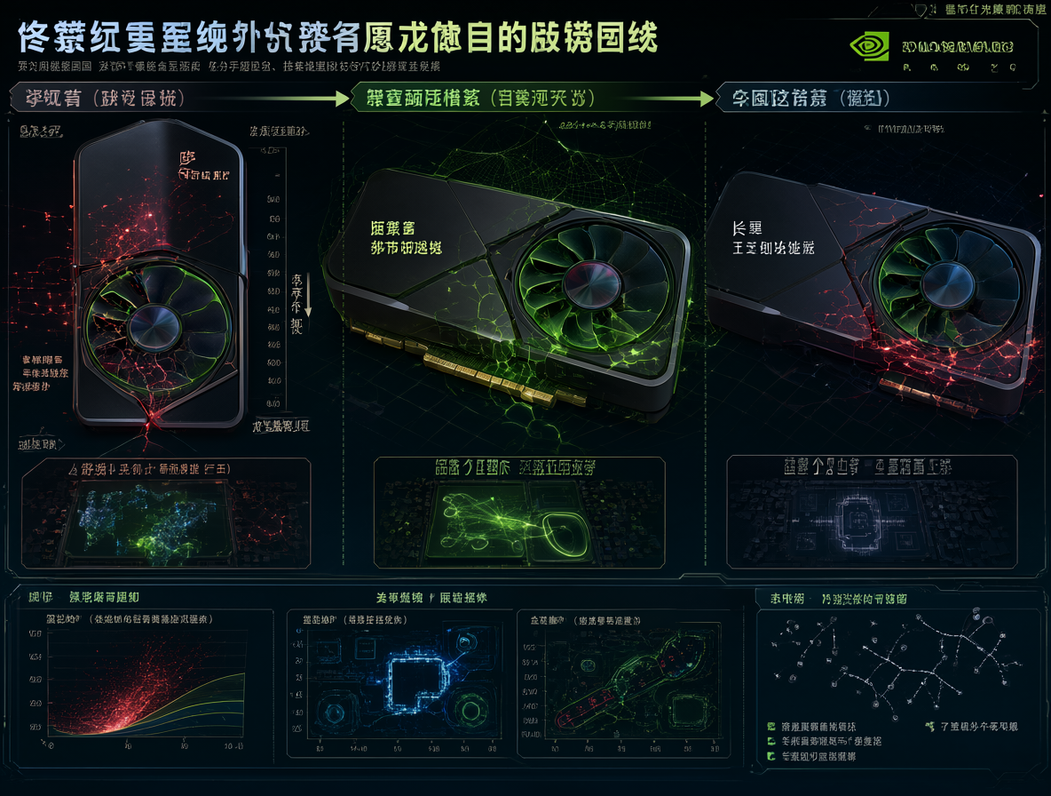 Infografía mostrando la línea temporal de ataques a GPUs, incluyendo GPUHammer, GPUBreach y GPUThor, junto con una tarjeta gráfica NVIDIA RTX 3090.