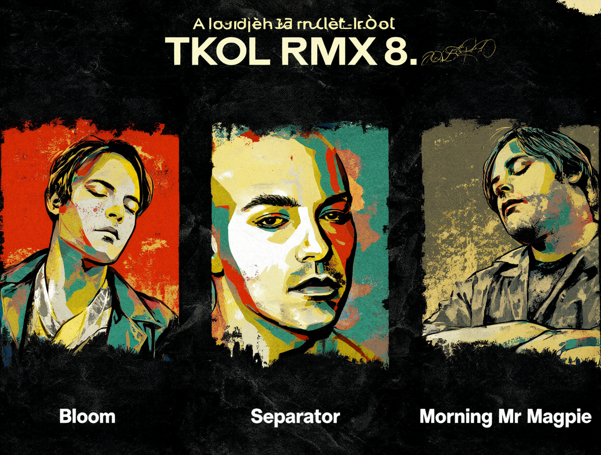 Portada del álbum TKOL RMX 8 con el arte oficial