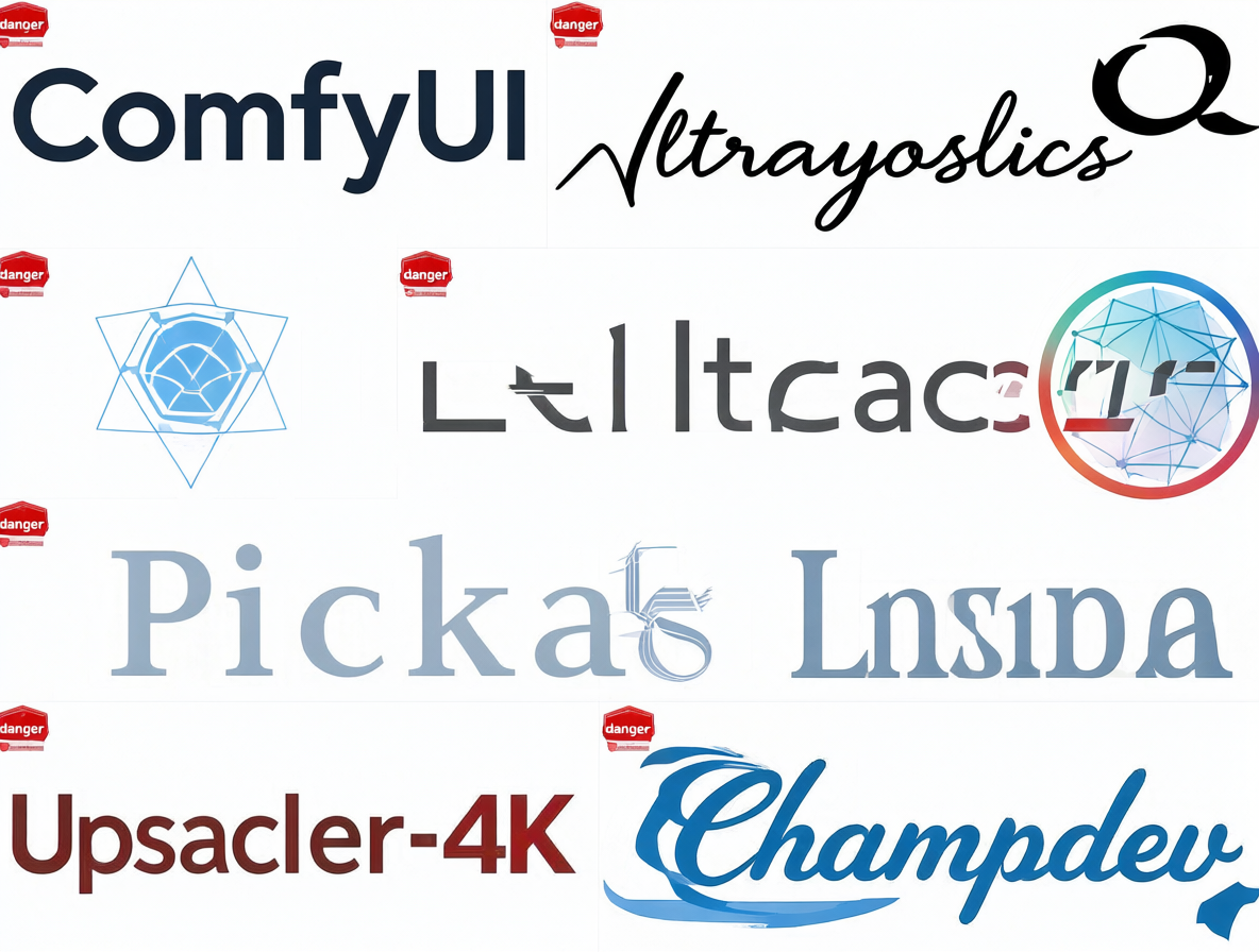 Collage mostrando los logotipos y nombres de proyectos relacionados con incidentes de seguridad
