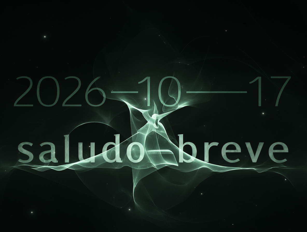 Diseño abstracto mostrando la fecha y el ID del blog.
