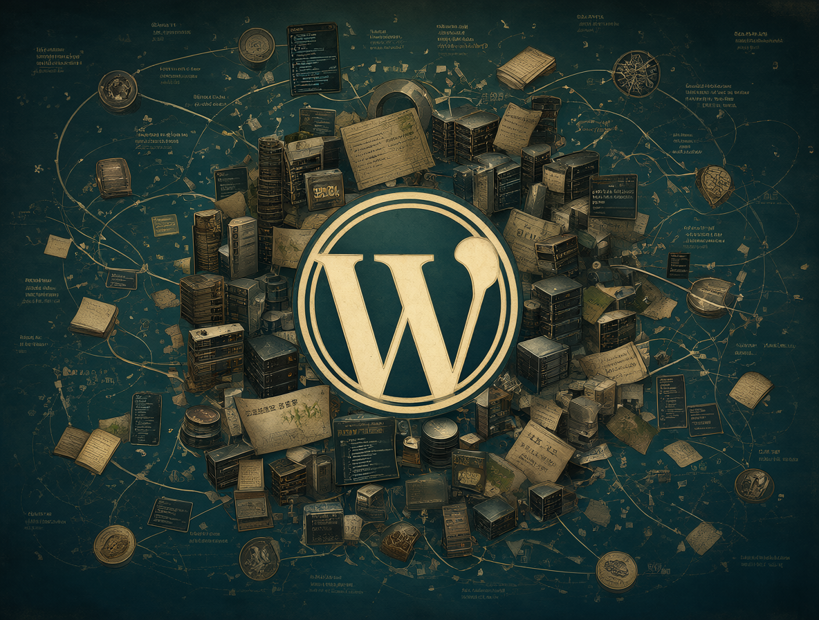 Gráfico estadístico sobre la dependencia de versiones antiguas de PHP en sitios web