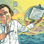 Ilustración del médico británico con estudios retractados