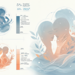 Infografía mostrando estadísticas sobre la pérdida de virginidad entre hombres y mujeres.