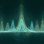 Onda de audio perfecta representando la transparencia bit-perfect