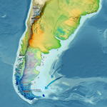 Mapa climático de Chile mostrando Temuco, Osorno y Aysén con sus respectivas temperaturas