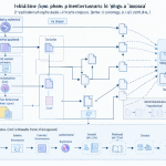 Diagrama del sistema de archivos de Conda con el directorio pkgs central y flechas hacia los entornos
